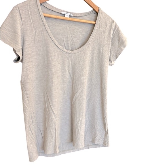 James Perse Sz.3 Tan Short Sleeve T-Shirt please see measurement pics for colour - Picture 1 of 12